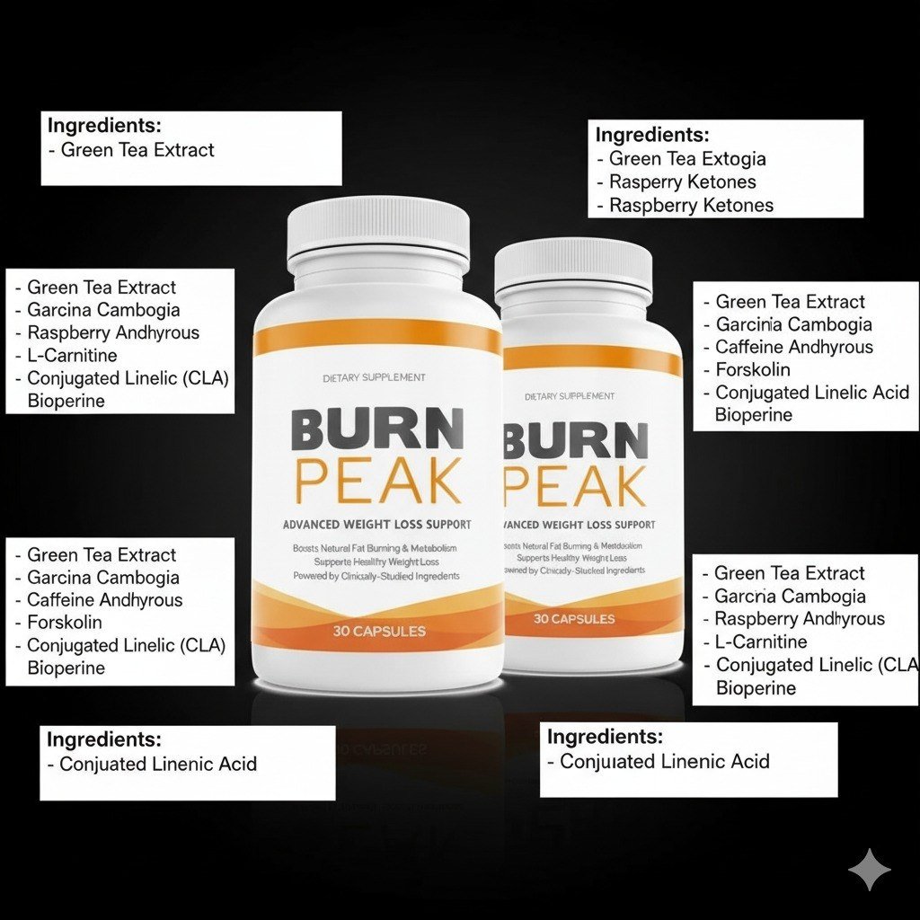 Burnpeak Ingredients 