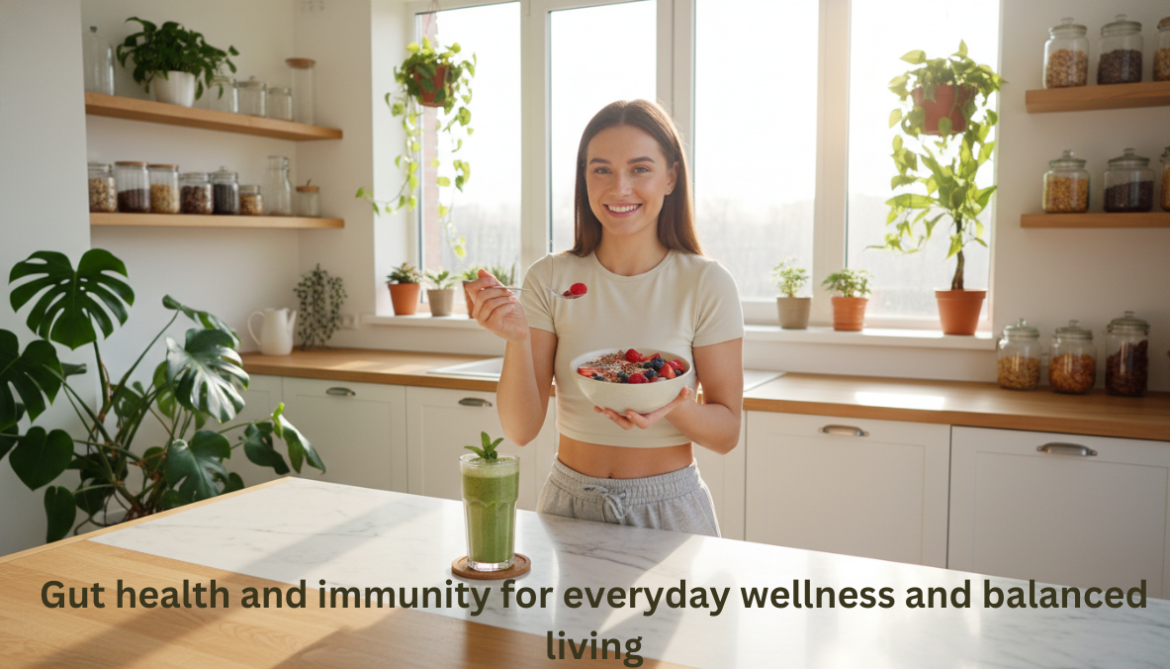 gut health and immunity for everyday wellness and balanced living