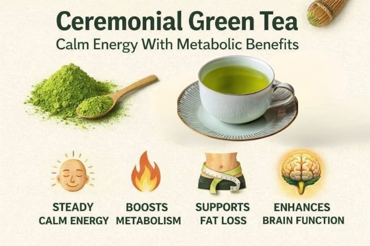 Ceremonial Green Tea: Calm Energy With Metabolic Benefits