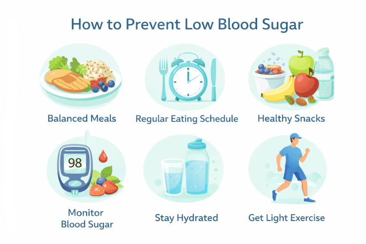 How to Prevent Low Blood Sugar