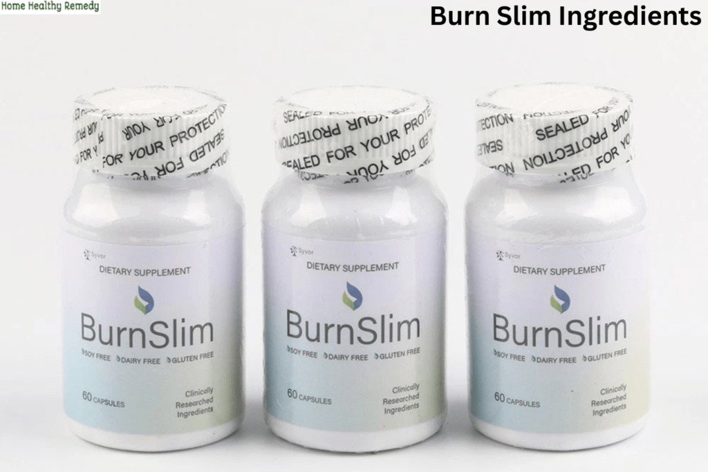 Burn Slim Ingredients