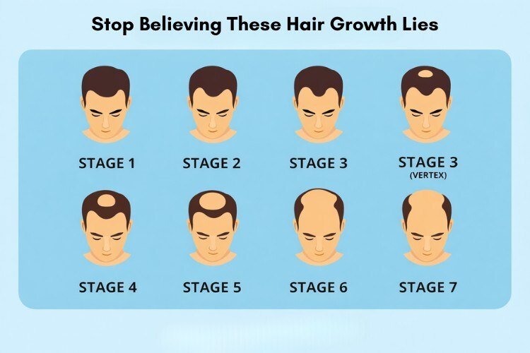 How to Grow Hair Faster for Men: Facts and Myths 7 Stop Believing These Hair Growth Lies