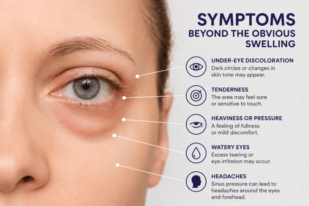 Symptoms Beyond the Obvious Swelling