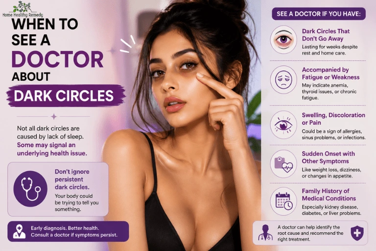 When to See a Doctor About Dark Circles