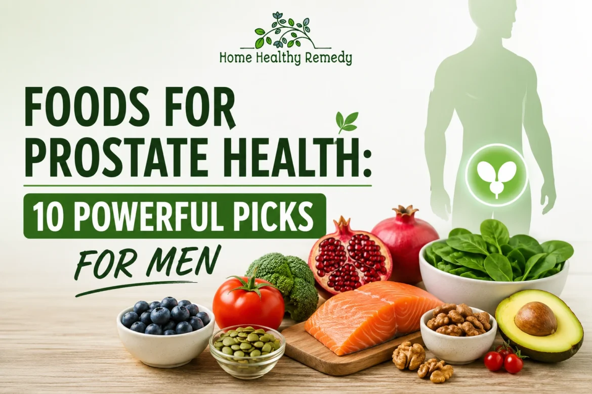 Foods for Prostate Health 10 Powerful Picks for Men