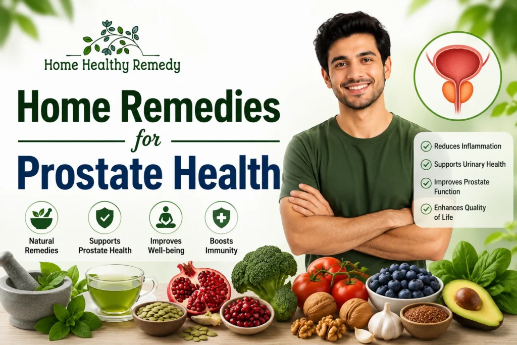 Home Remedies for Prostate Health