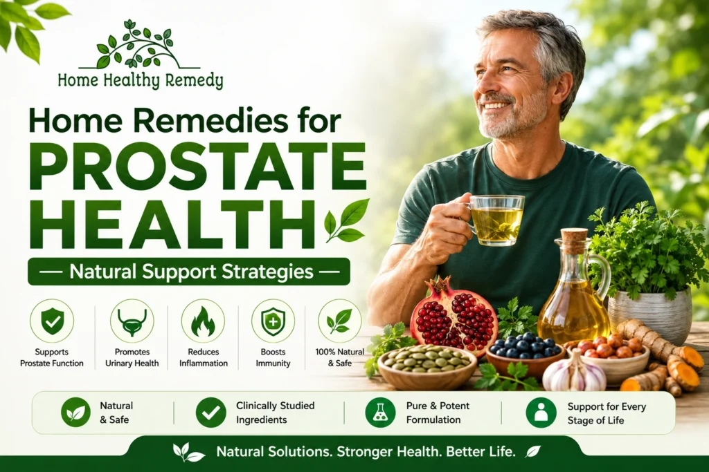 Home Remedies for Prostate Health — Natural Support Strategies