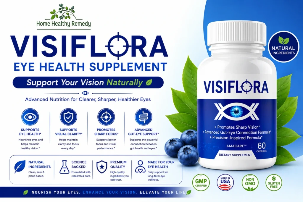 VisiFlora Eye Health Supplement — Support Your Vision Naturally
