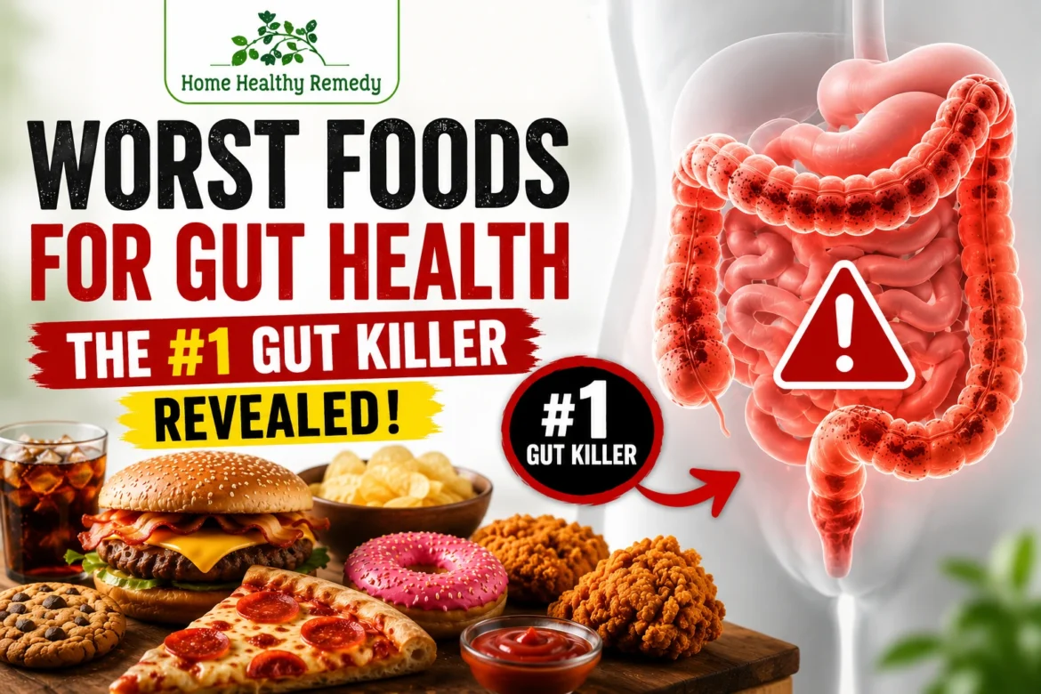 Worst Foods for Gut Health The #1 Gut Killer Revealed