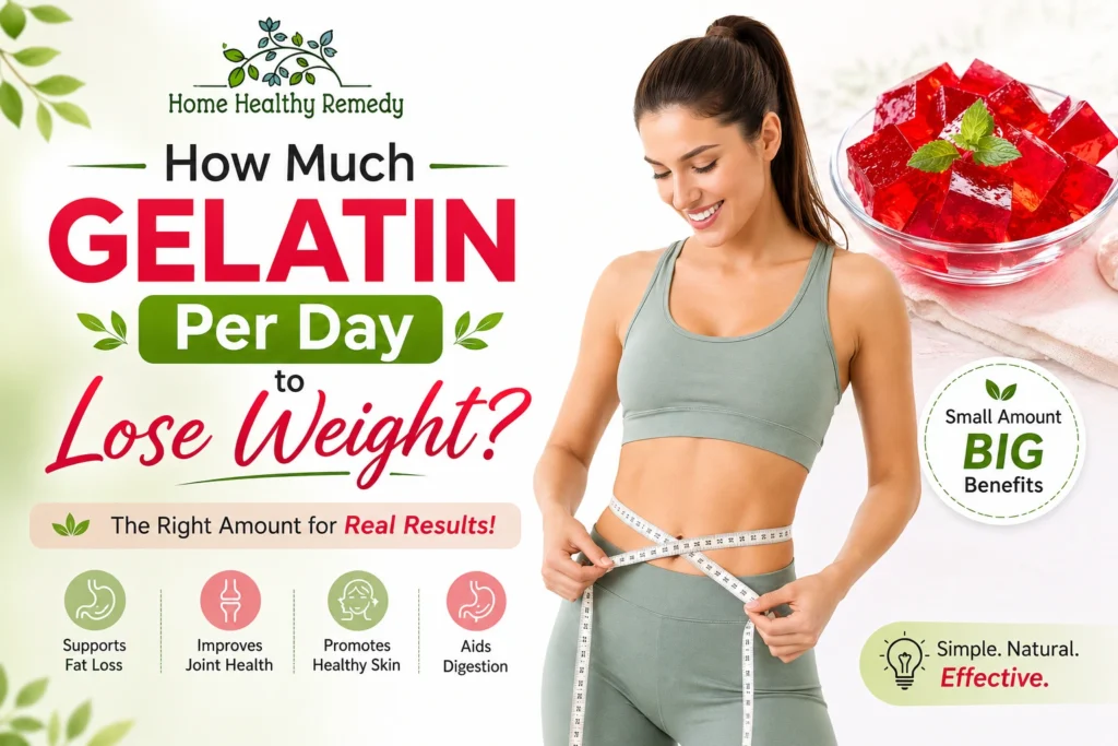 How Much Gelatin Per Day to Lose Weight?