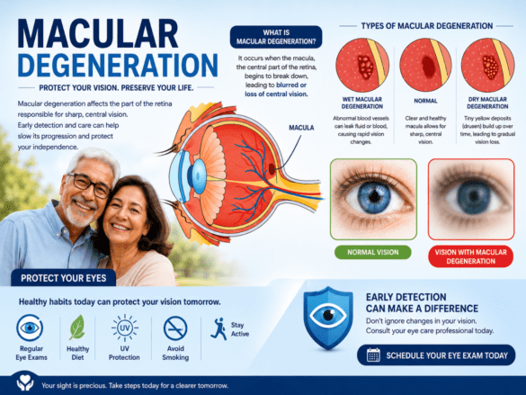 Macular Degeneration: Complete Guide to Symptoms, Causes, and Treatment 3 Macular Degeneration: Complete Guide to AMD, Causes & Vision Loss Treatment