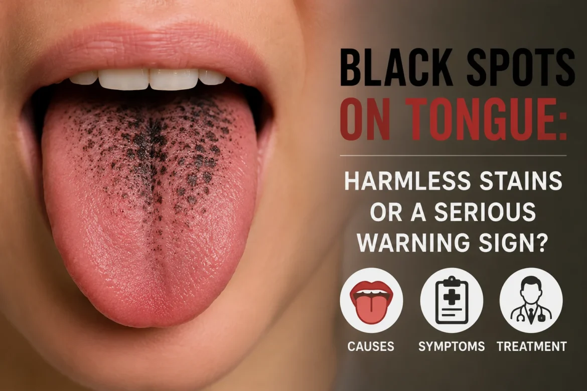 Black Spots on Tongue