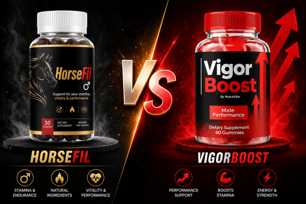 HorseFil vs. Vigor Boost: Which Male Stamina Gummy Is Better