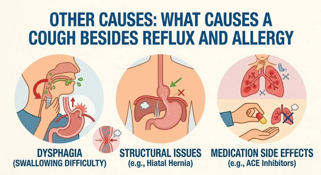 Other Causes What Causes a Cough Besides Reflux and Allergy