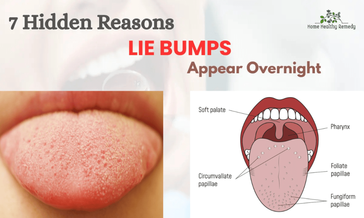 7 hidden reasons lie bumps appear overnight on tongue