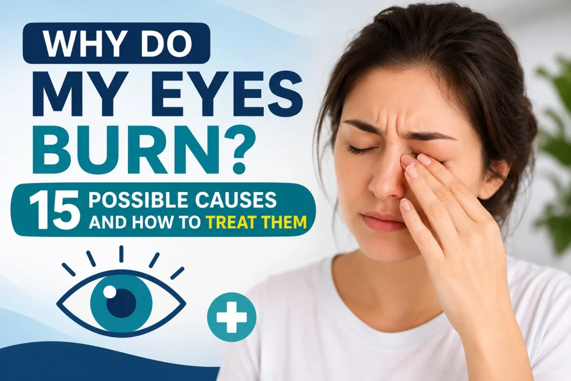 Why do my eyes burn
