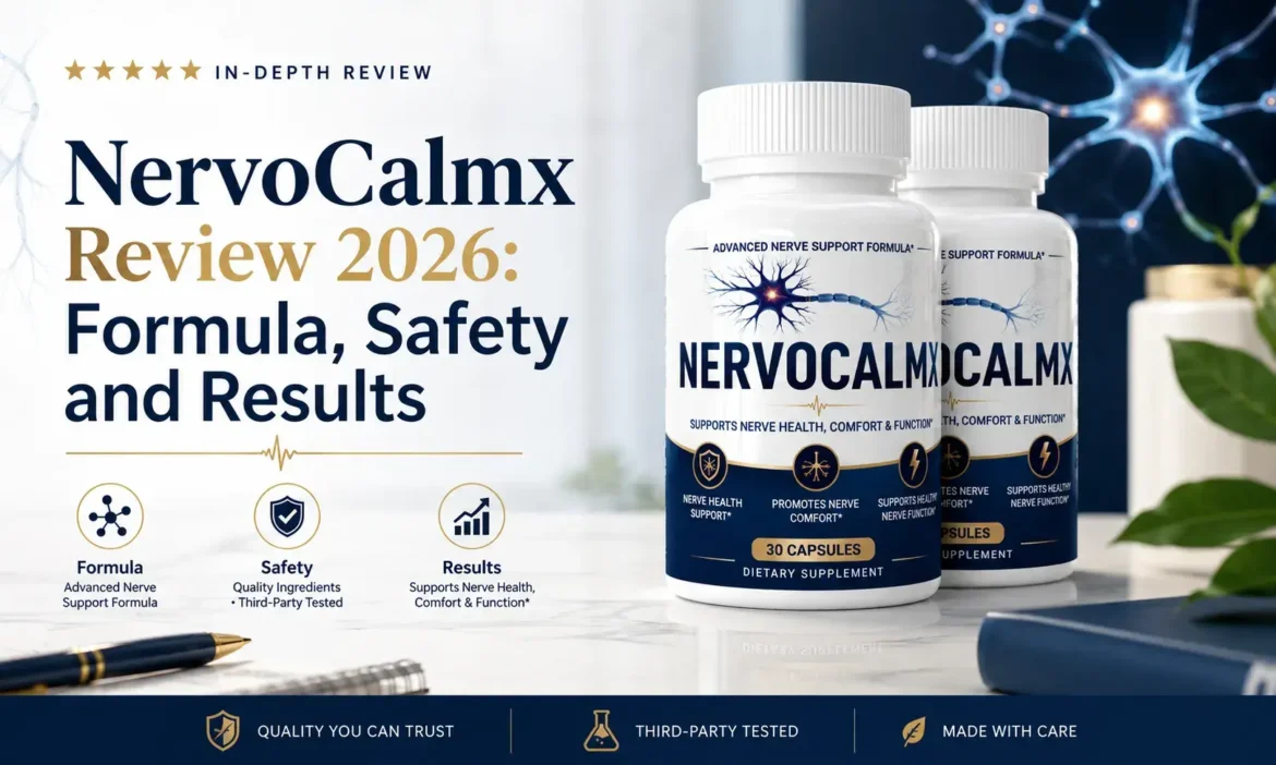 NervoCalmX Review: Does This Nerve Support Formula Really Work? Ingredients, Benefits & Pricing Explained