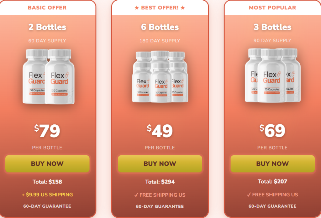 Flex Guard Pricing Breakdown