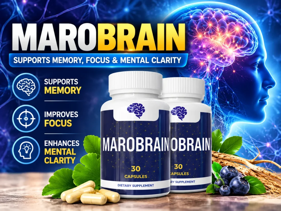 MaroBrain™ Review: Brain Support Formula, Price & Details