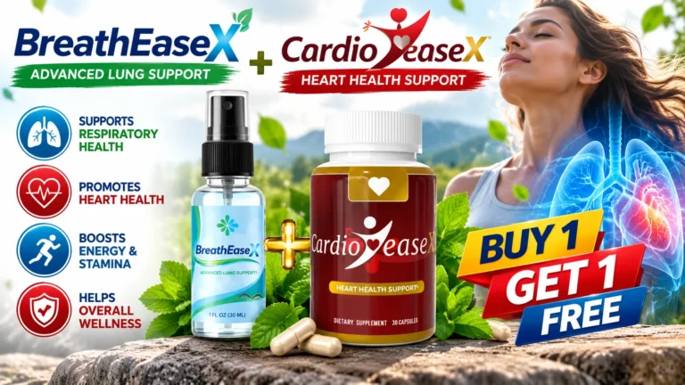BreathEaseX and CardioEaseX Reviews (2026): Ingredients, Benefits, Pricing, and What the Research Actually Says