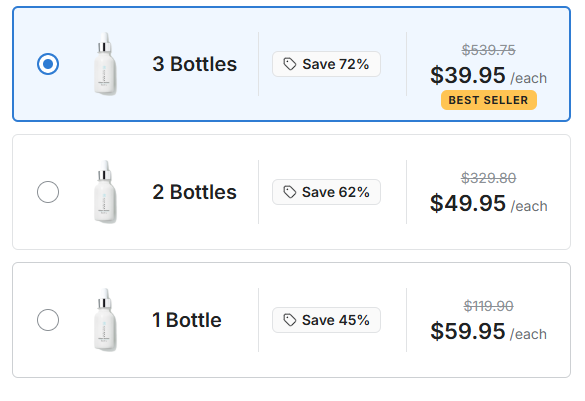 Pricing and Where to Buy the Collagen Filler Serum