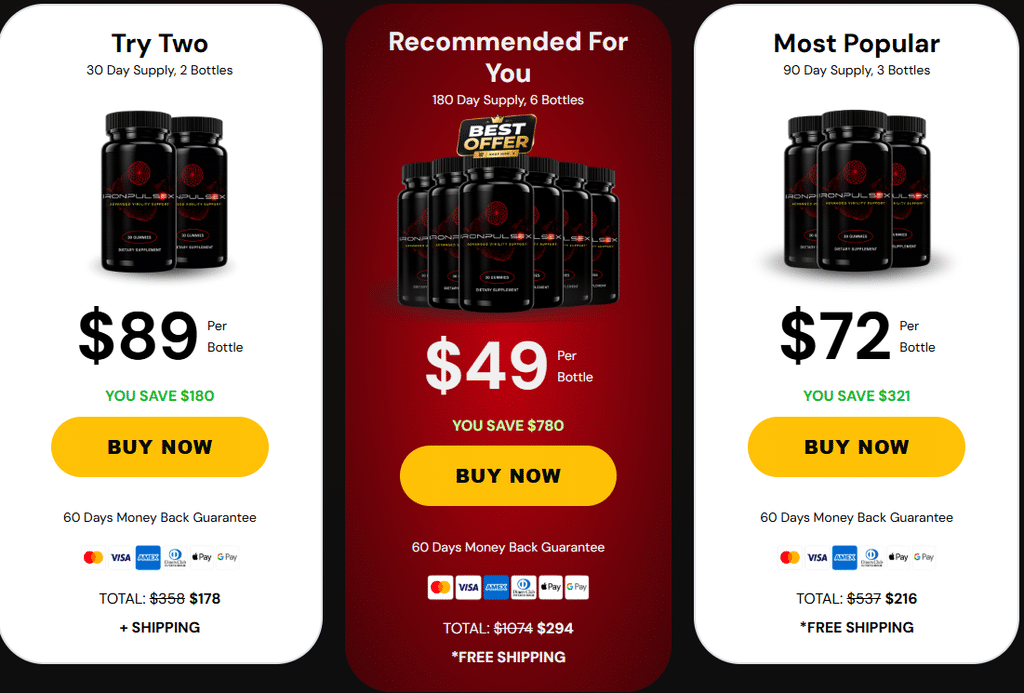 IronPulseX Pricing
