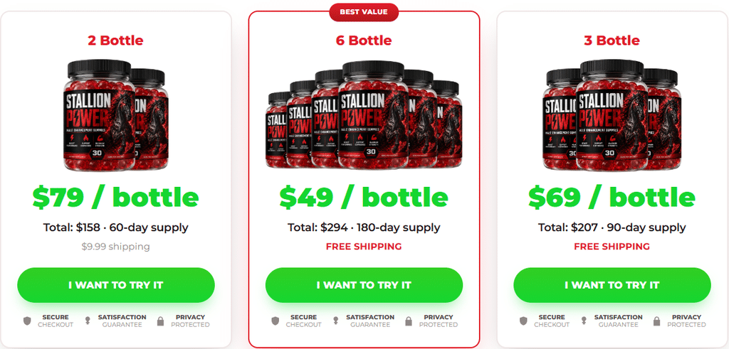 Stallion Power Pricing and Packages