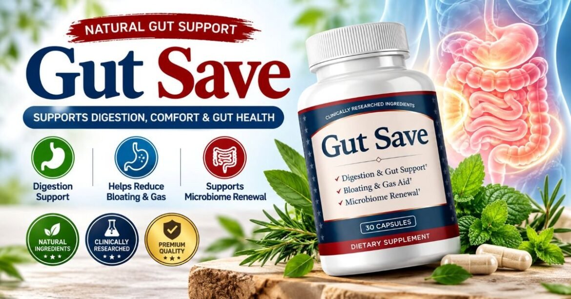 Gut Save Review 2026: Ingredients, Pricing & Reviews