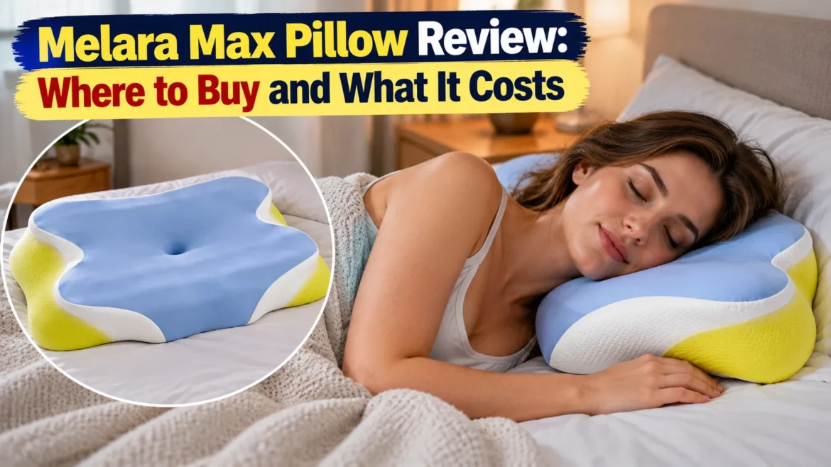 Melara Max Pillow Review: Where to Buy and What It Costs 3 Melara Max Pillow