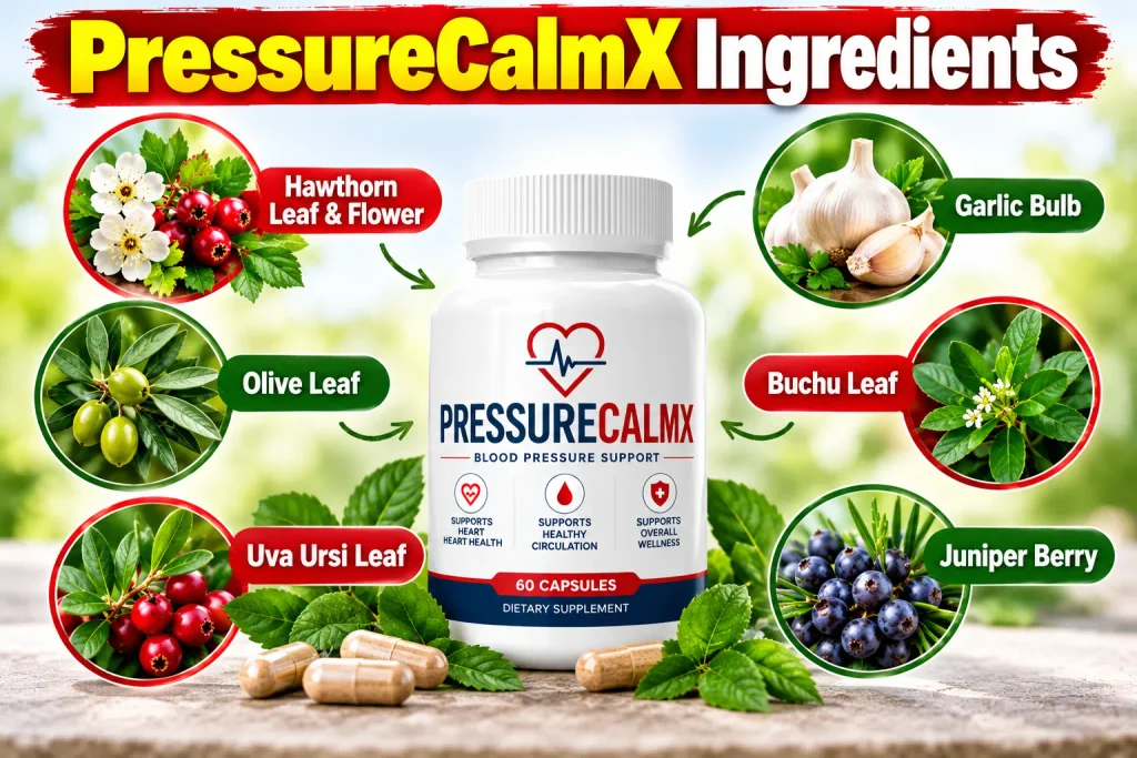 PressureCalmX Ingredients